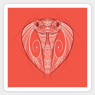 Snake - Chinese Zodiac - Animal Drawing Sticker